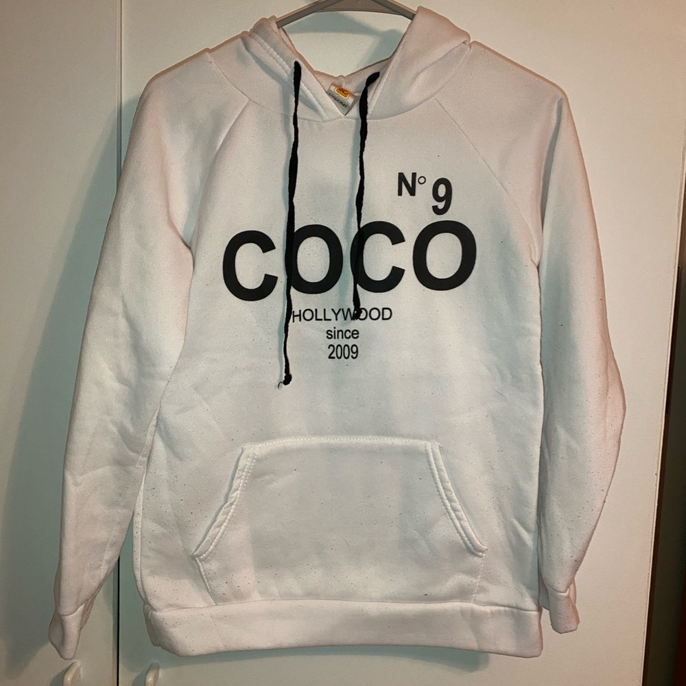 Fake COCO Channel sweatshirt